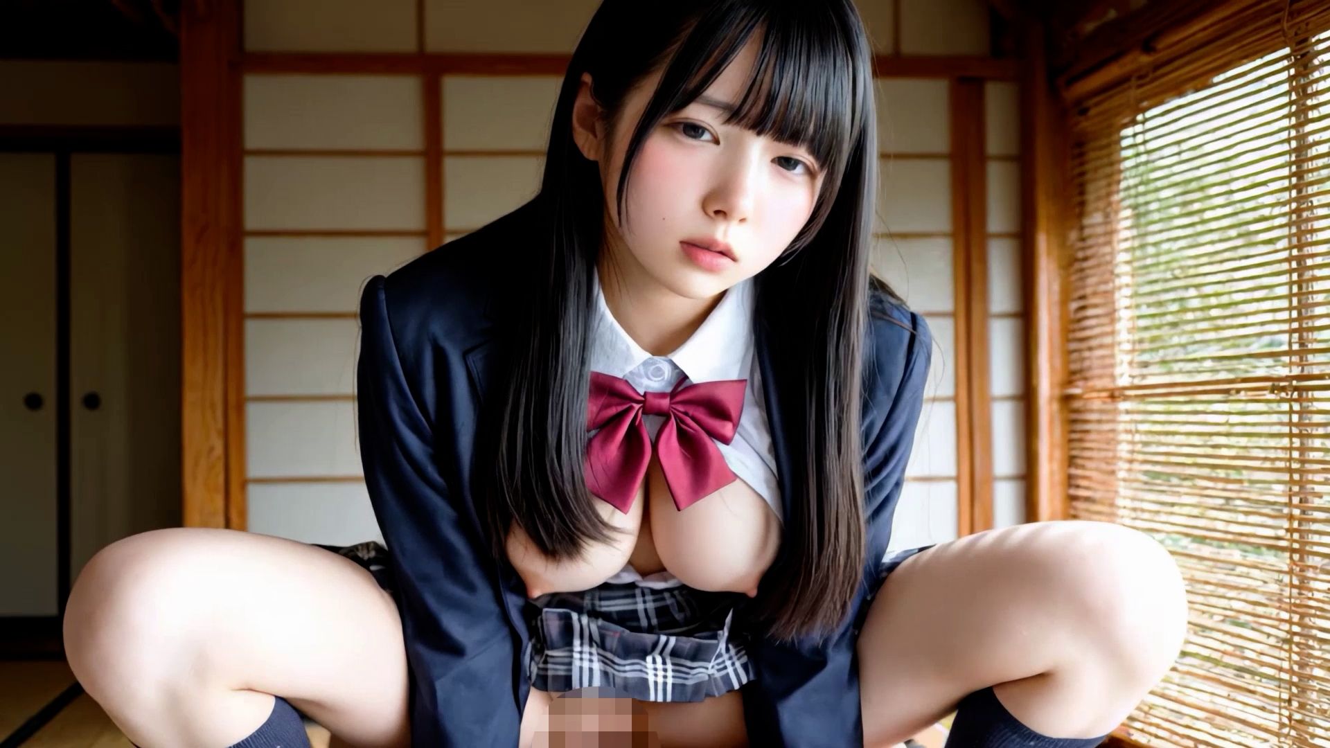 【4K神画質】田舎の清楚JK100人と淫乱セックス【115分】 画像10