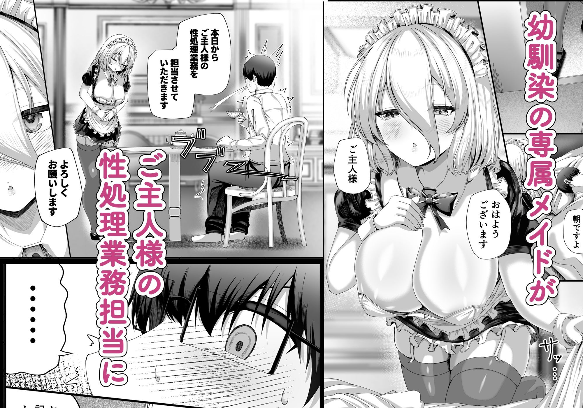 オスになるには都合の良いメイド 画像1