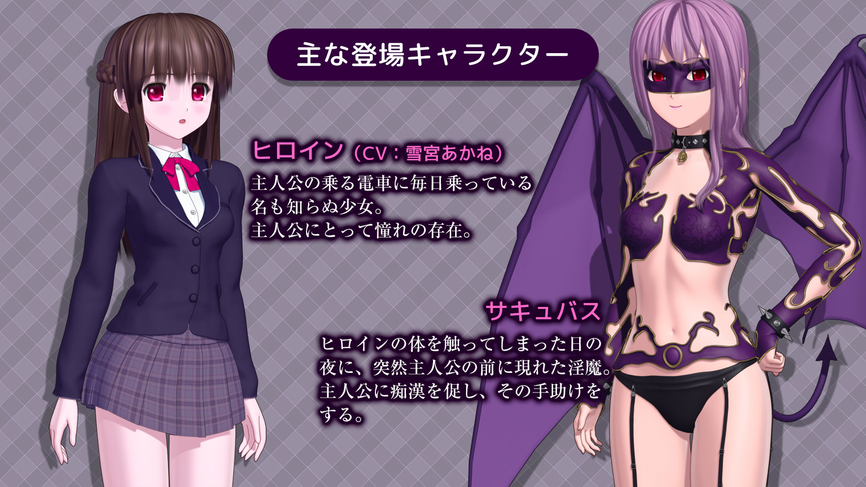 電車の中の淫魔 画像2