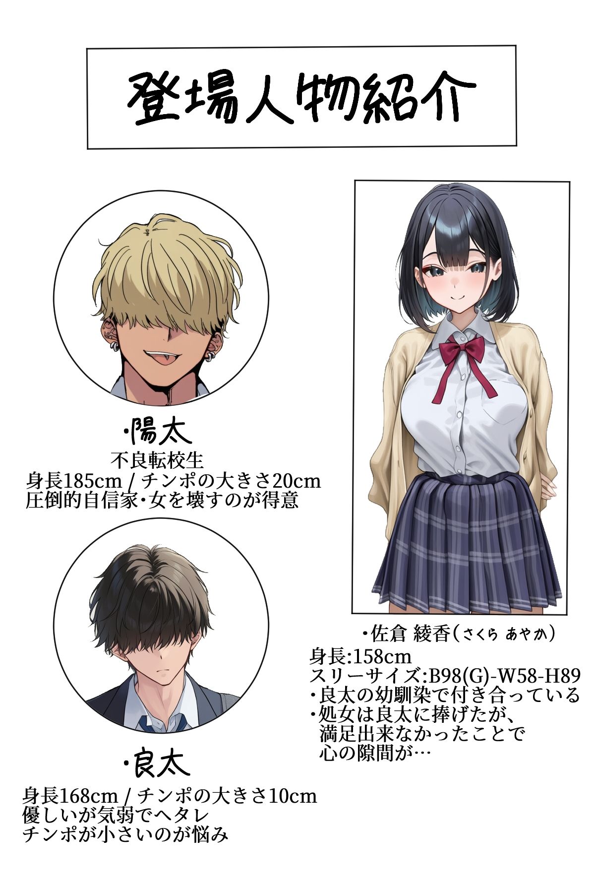 幼馴染の巨乳彼女がDQN転校生にNTRれたのだが 画像1