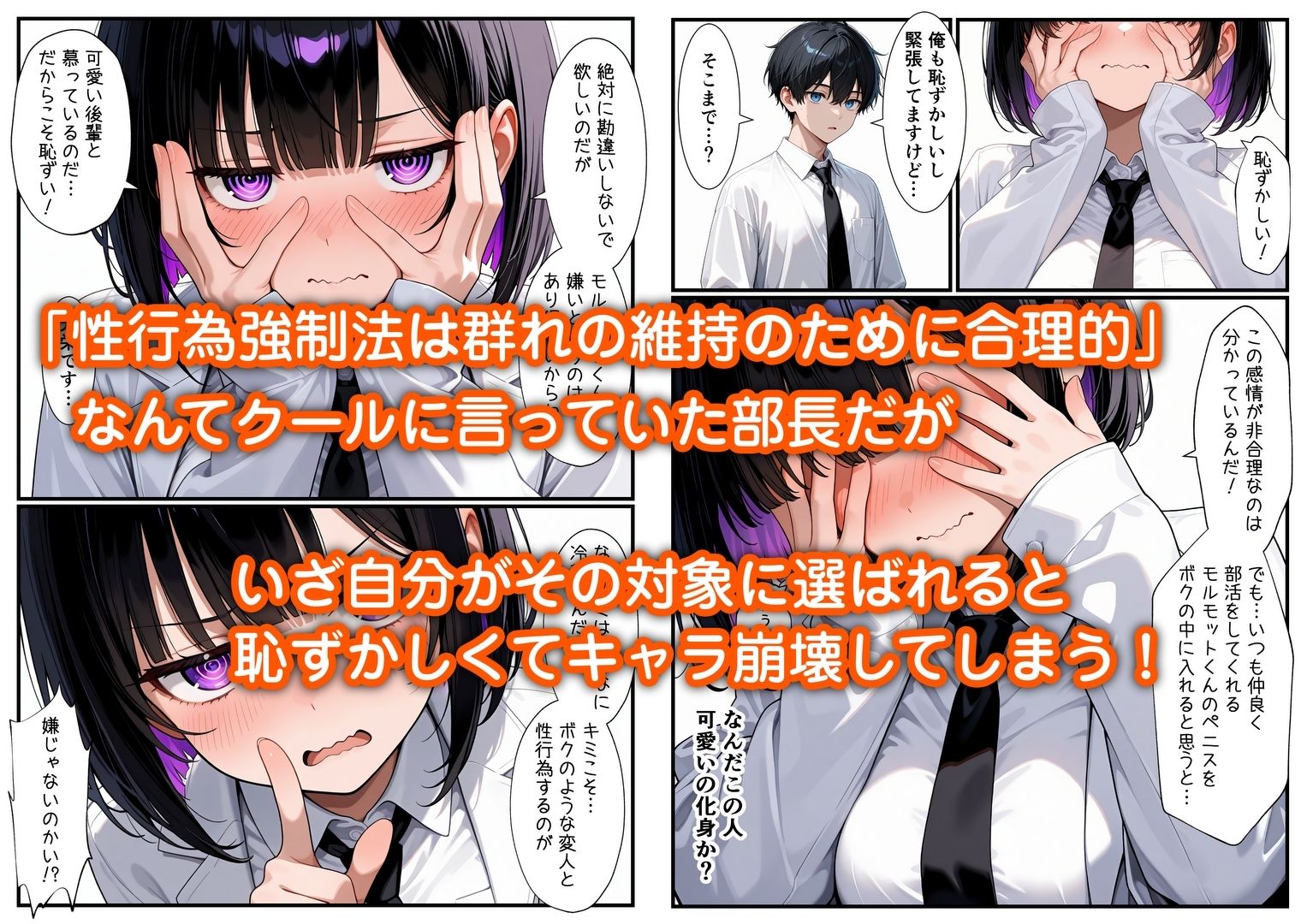 俺をモルモットくんと呼ぶクールな先輩  実はドMで種付け懇願を連呼してきた 画像5