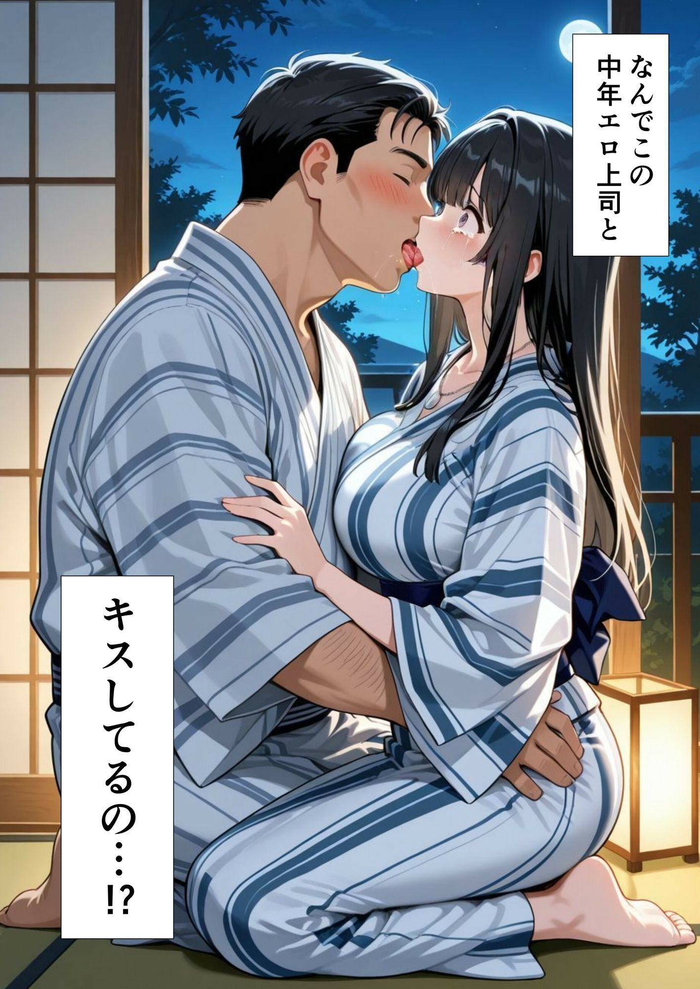 彼氏との誕生日デートで初夜を迎えるはずが...中年上司との出張相部屋で寝取られた話。 画像2