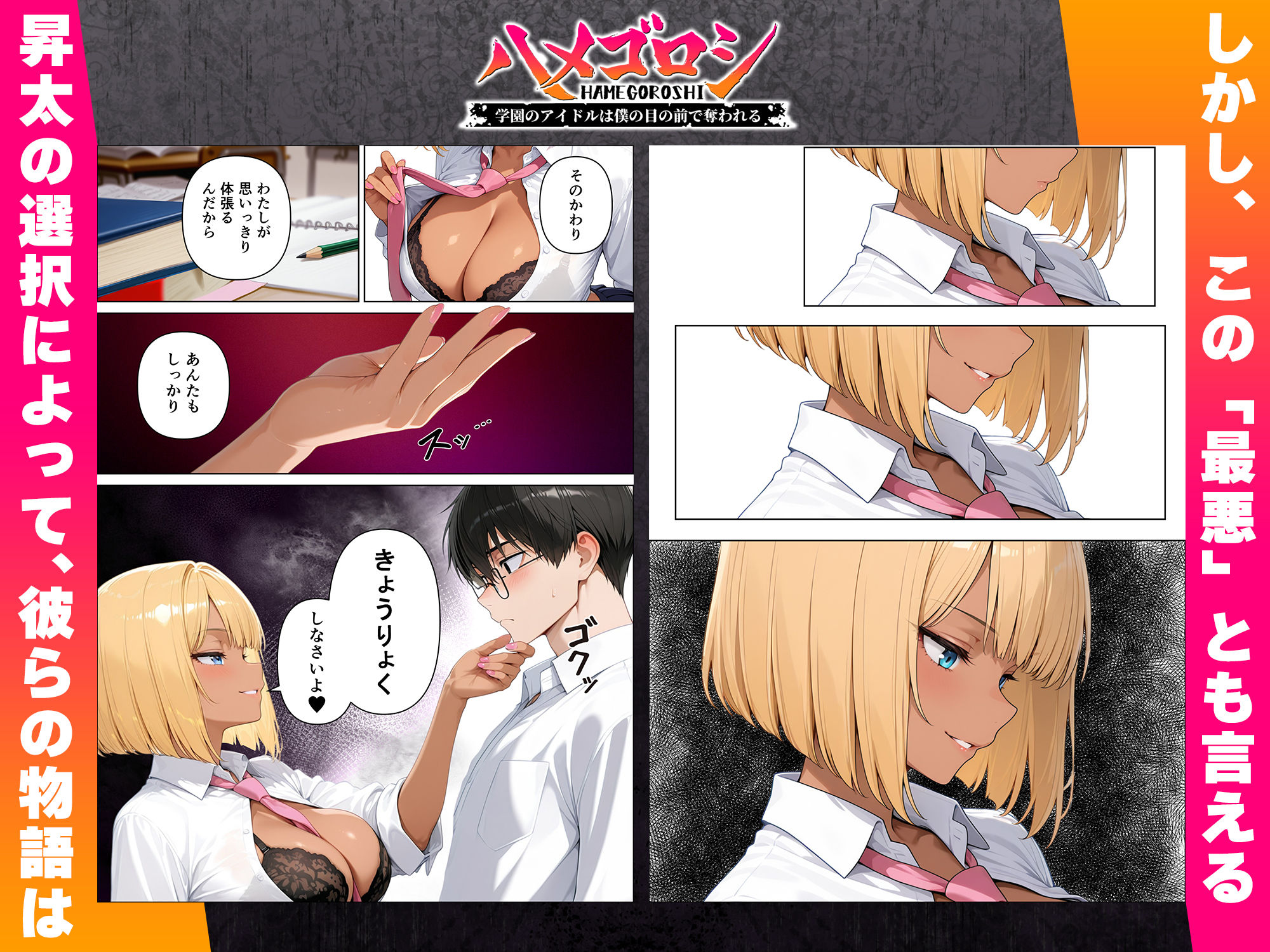 【本編345P!フルカラー】ハメゴロシ〜学園のアイドルは僕の目の前で奪われる〜 画像7