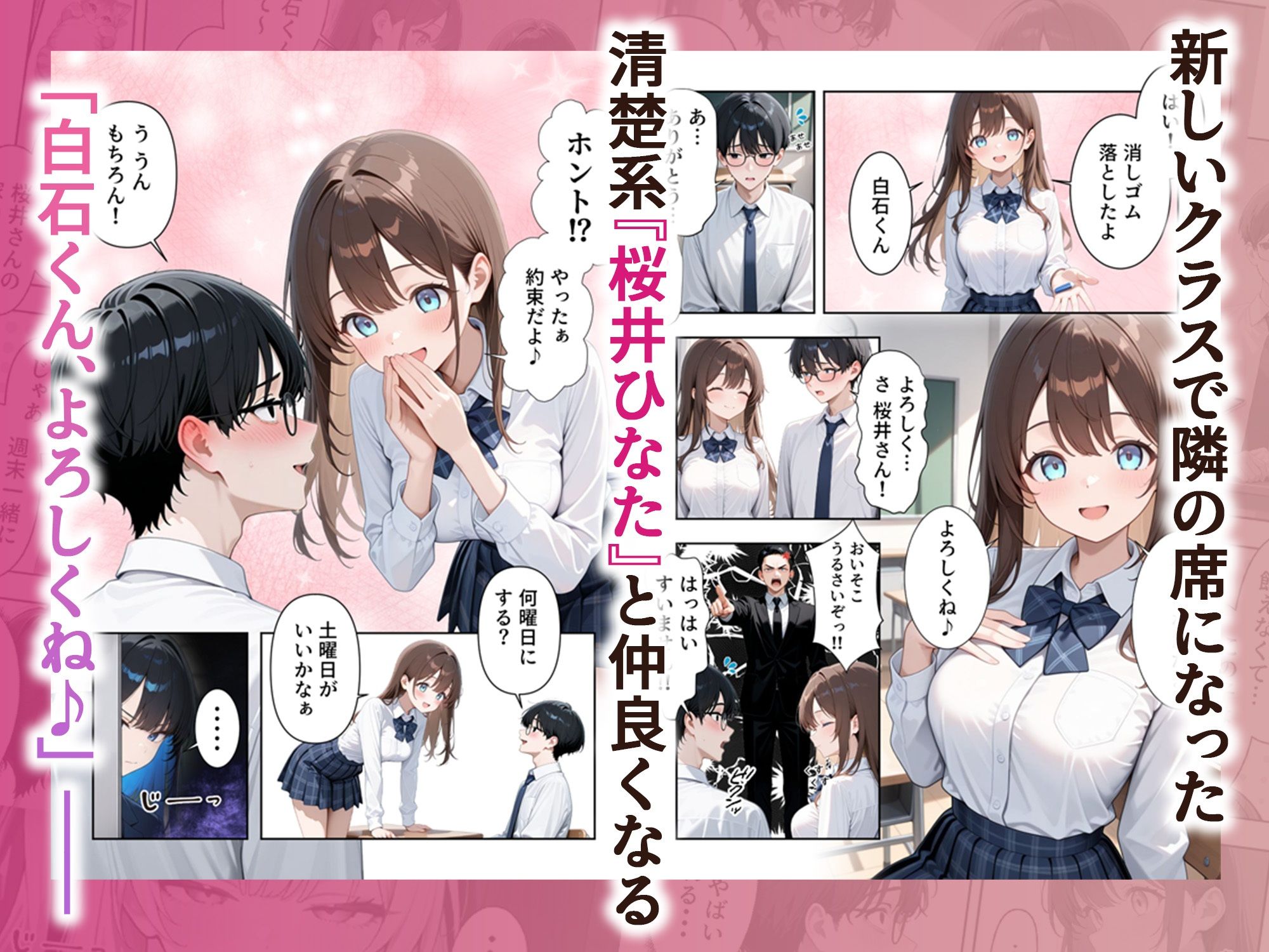 いじめられていた陰キャのボクが1軍ギャル達に中出し報復する話 〜メス堕ちリバース 画像3