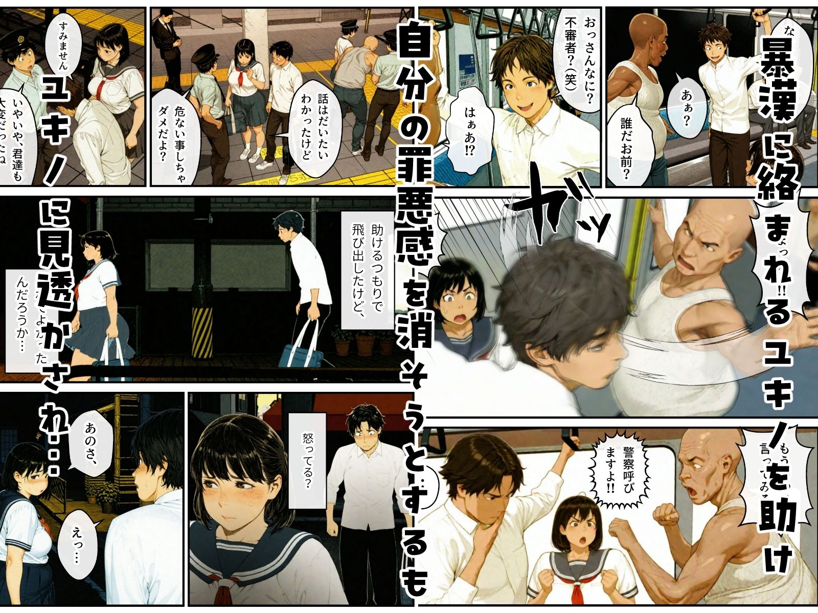 ポチャで体臭キツイ幼馴染とラブラブ仲直りセックス！？ 画像5